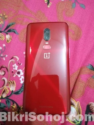 One plus 6 Red